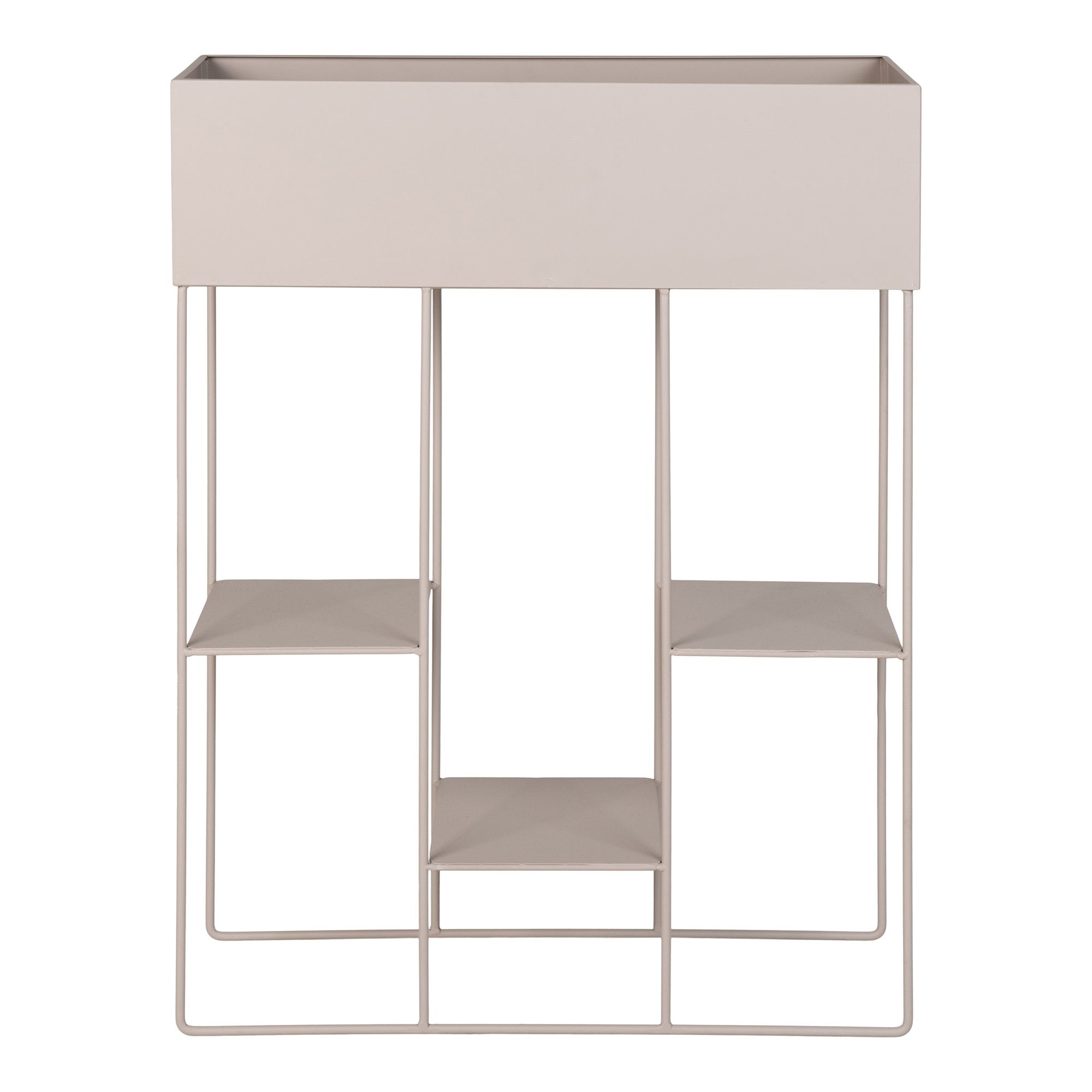 Rabo plantenbak – staal, zand, 25×60×80 cm