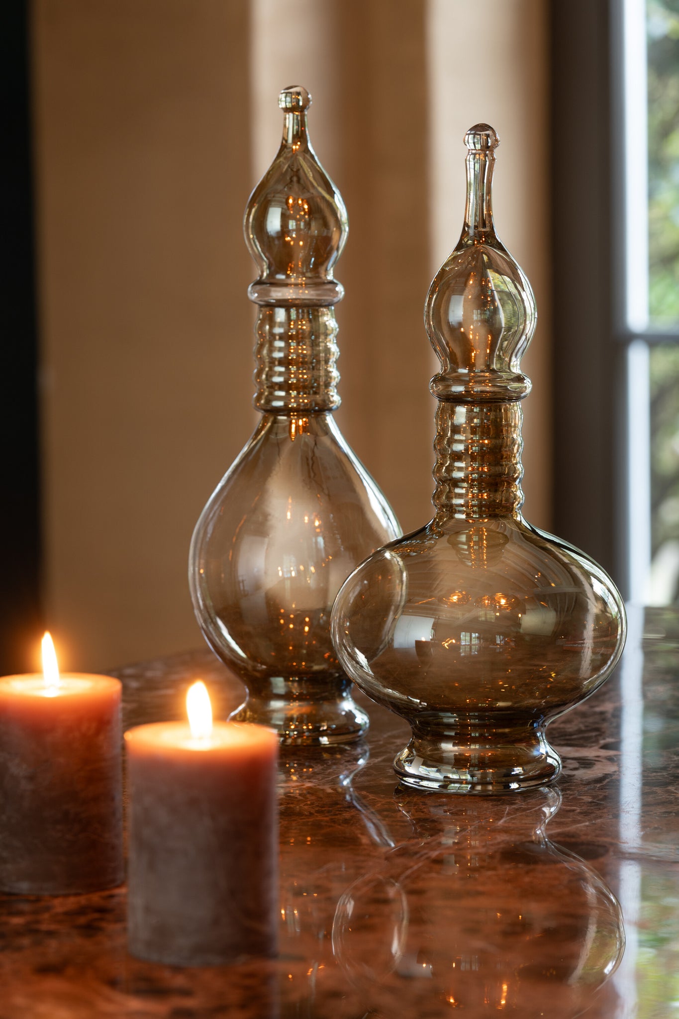 Cyl. Candle Sand S18h
