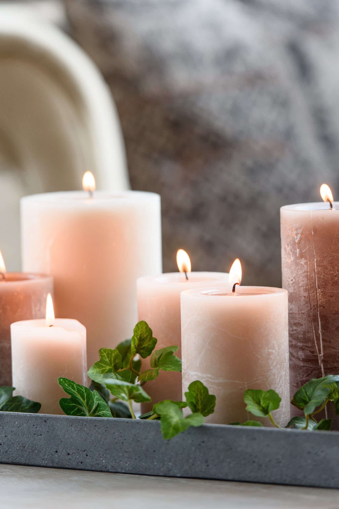 Cyl. Candle Sand M 48H J Line