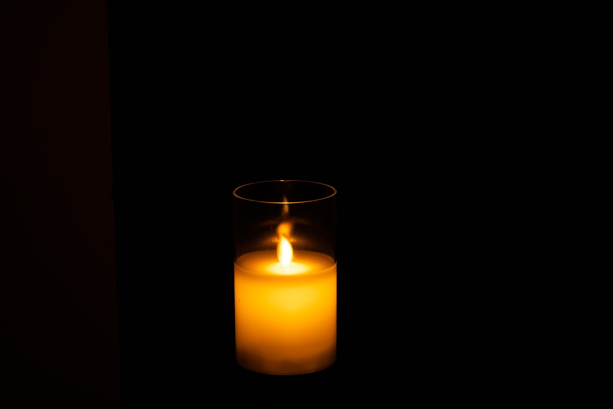 Ledlamp glas – transparant, small