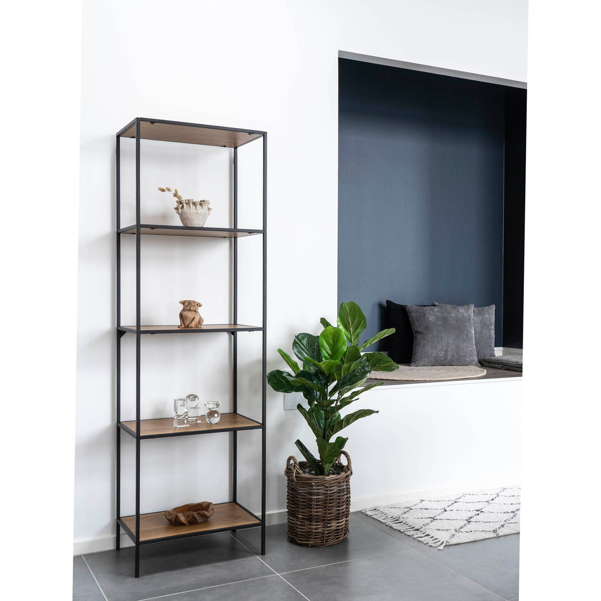 Geigenfeige – Künstliche Pflanze, grün H:100 cm