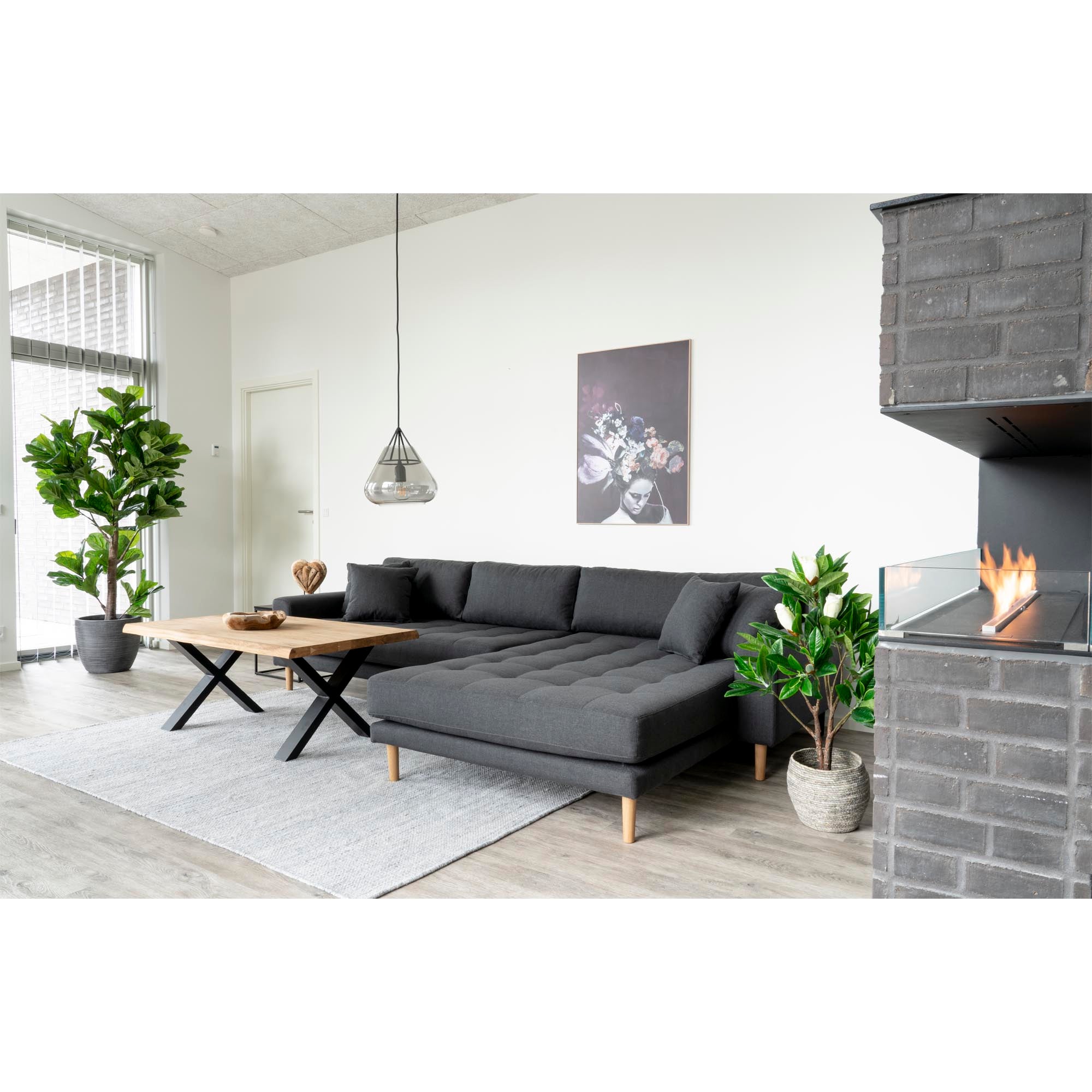 Fiddle Leaf Tree - Artificial plant, green H:190 cm