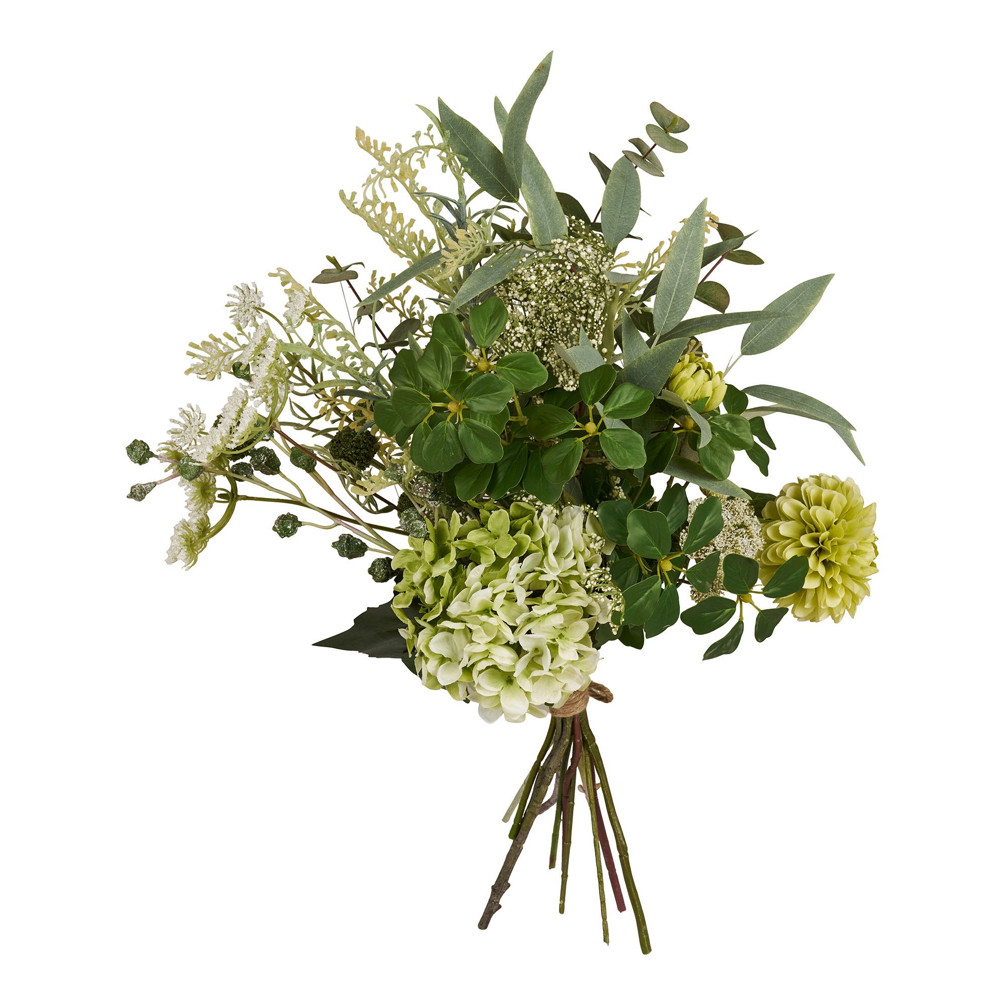 Green Spirit Bouquet - Blumenstrauß, Kunstblumen, Mix