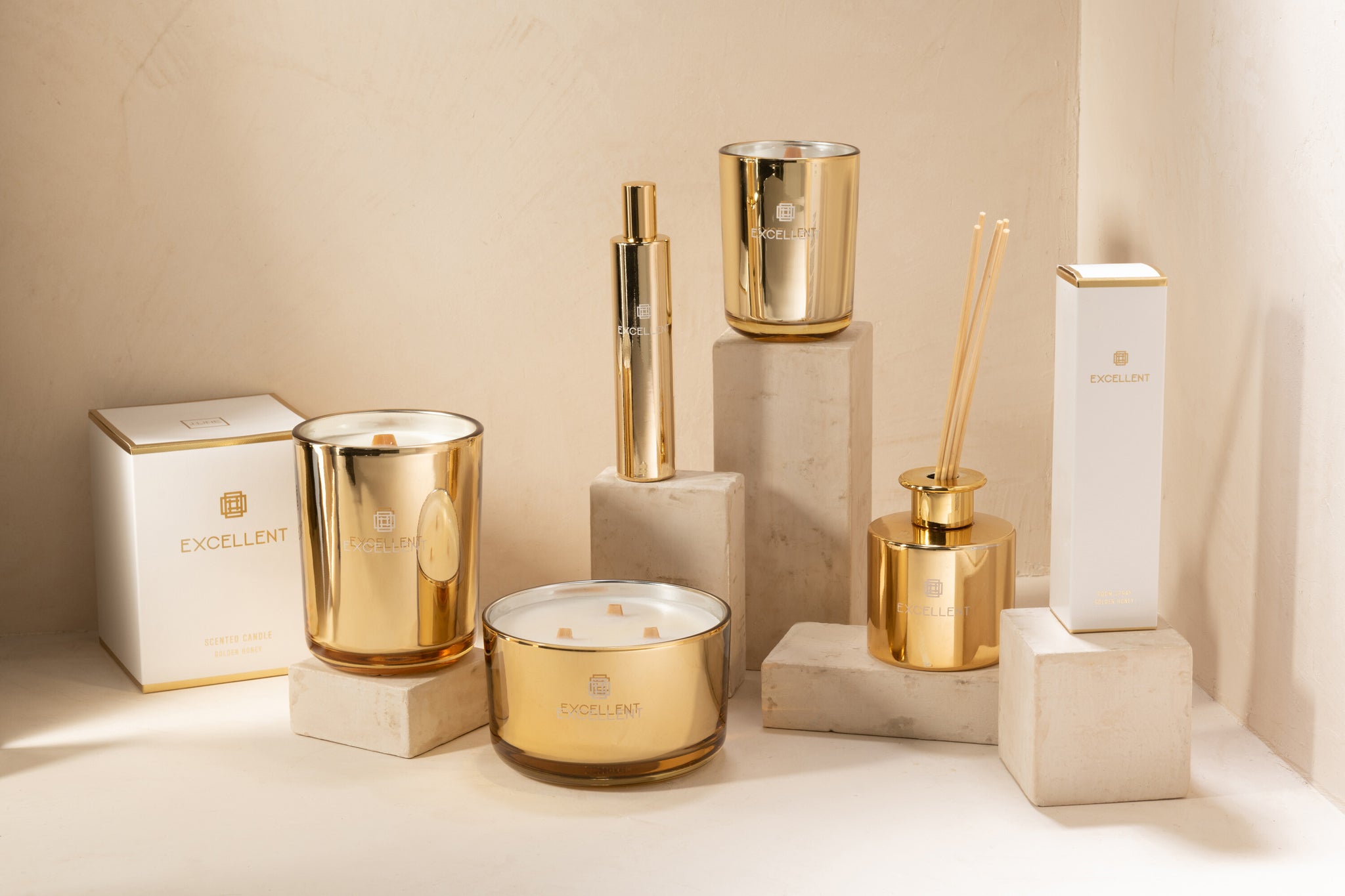 Home Fragrance Excellent Golden Honey Gold