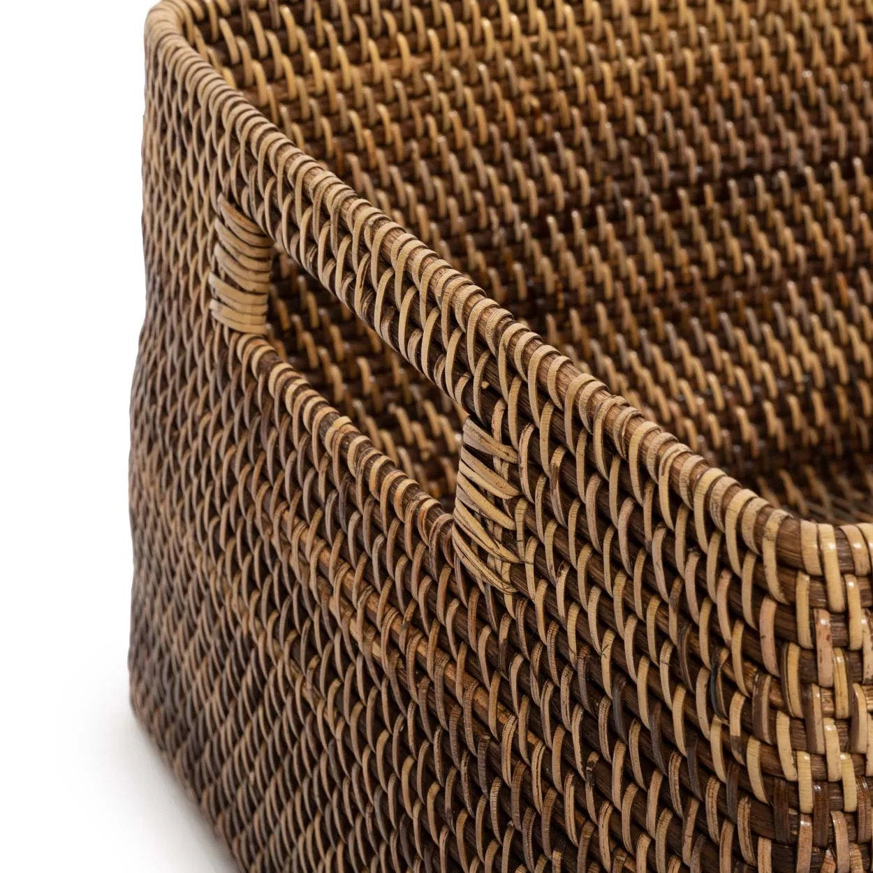 Mand Colonial – rattan, naturel bruin, 46x36x23 cm