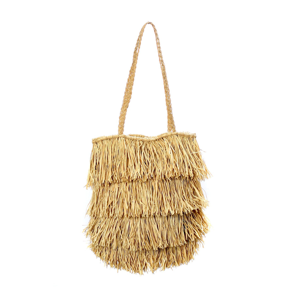 The Raffia Bahamas Tote - Natural