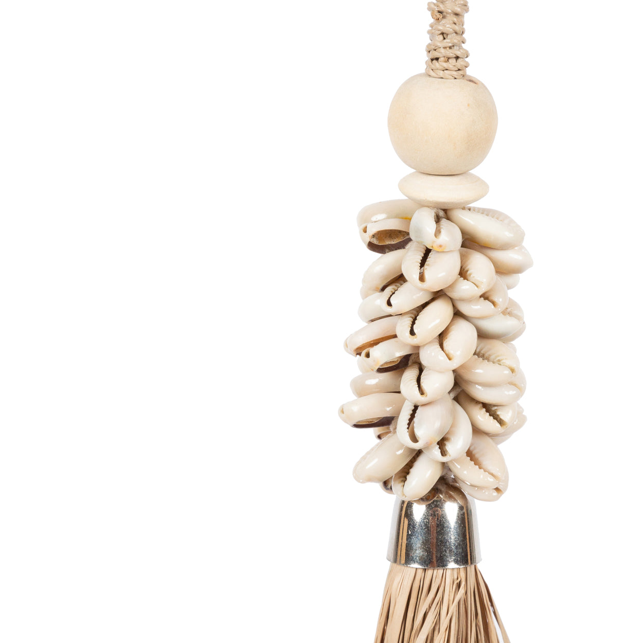 Wandhanger Kauri en Raffia – naturel, 40 cm