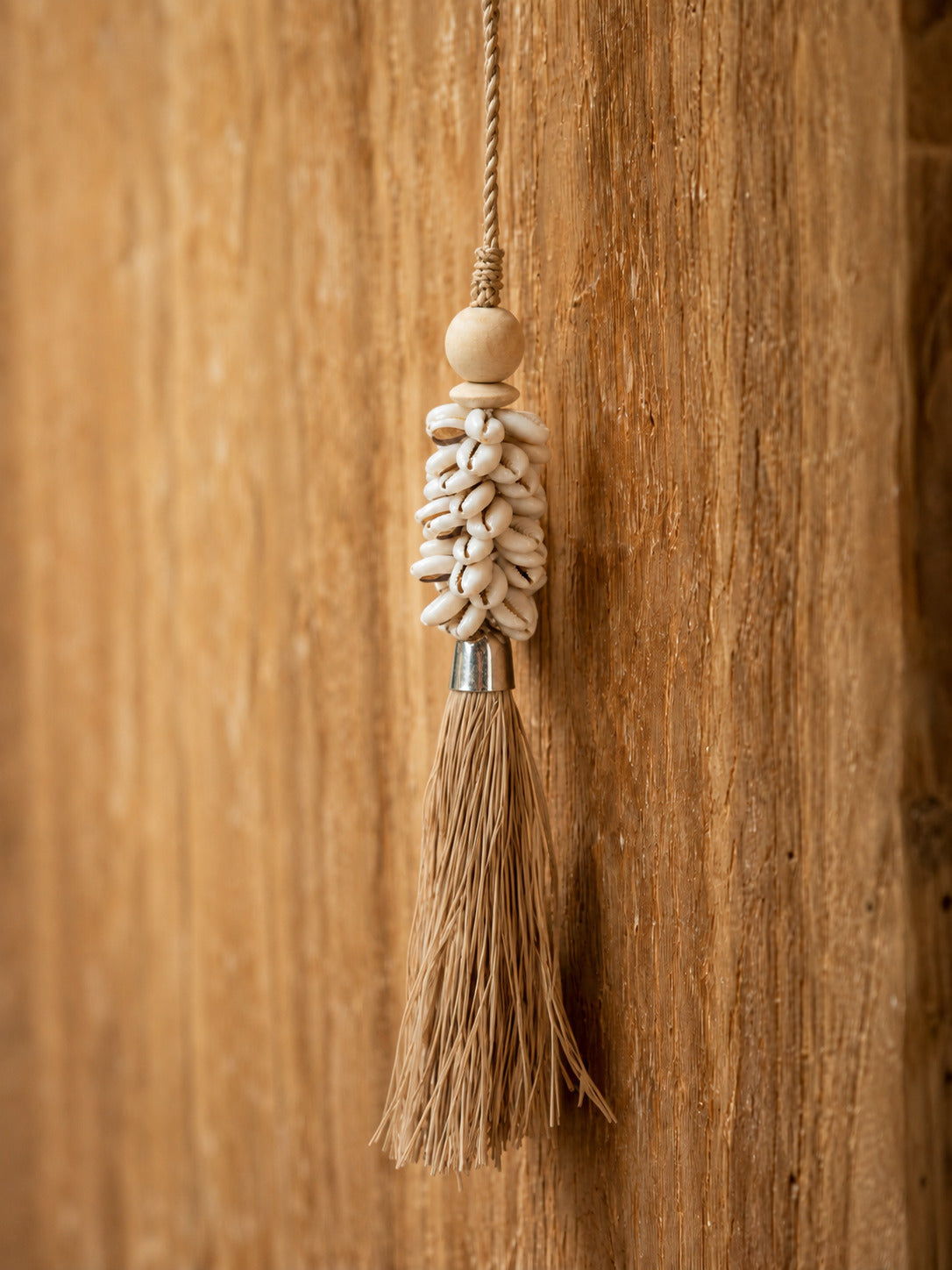 Wandhanger Kauri en Raffia – naturel, 40 cm