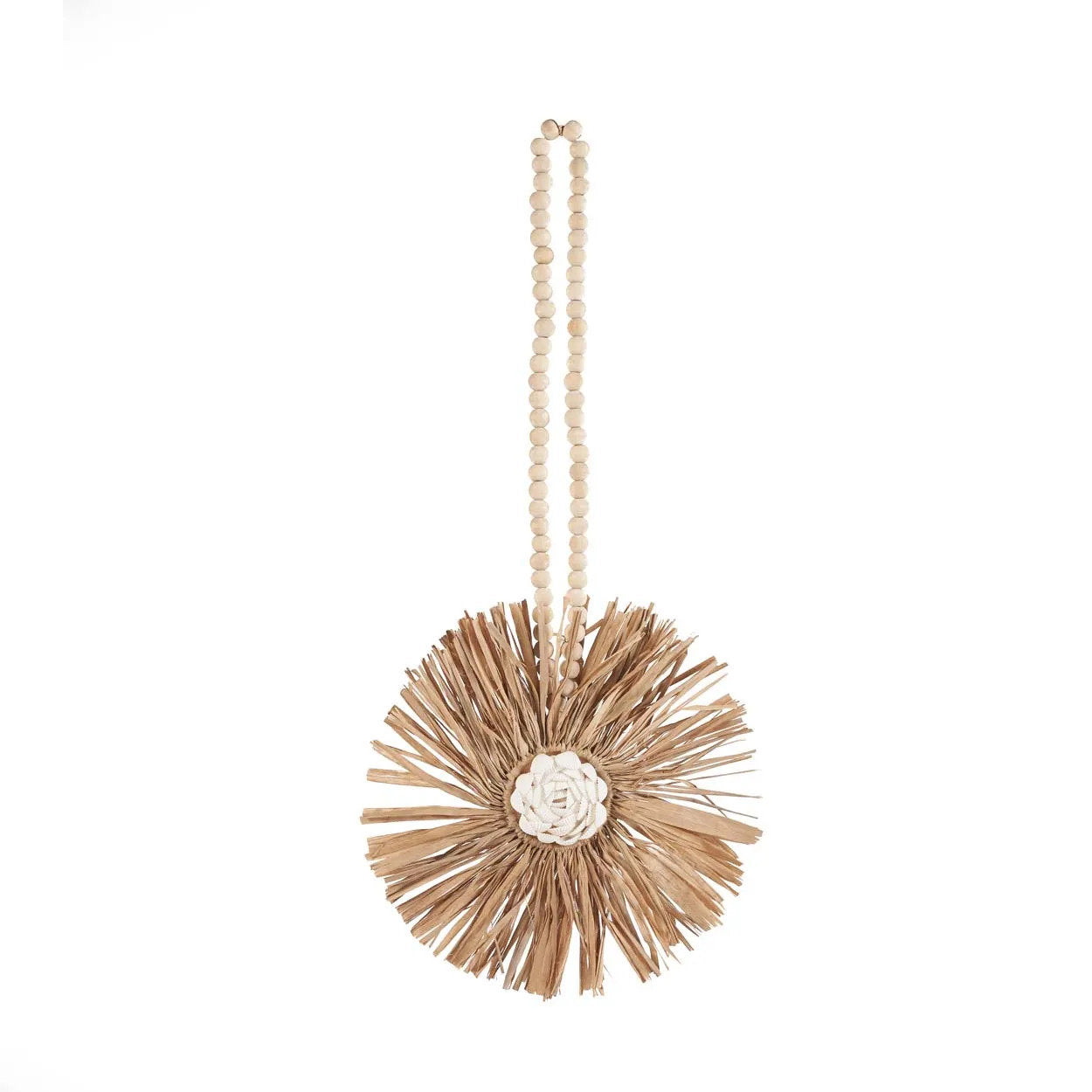 The Raffia Fruit Tassel - Natural