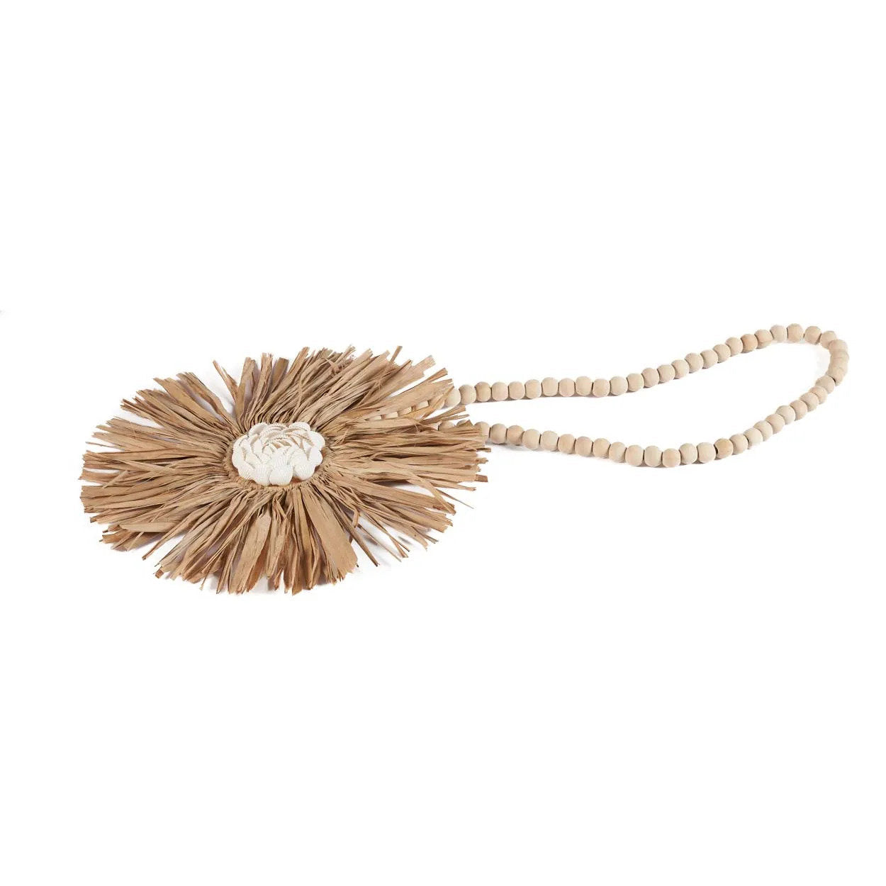 The Raffia Fruit Tassel - Natural