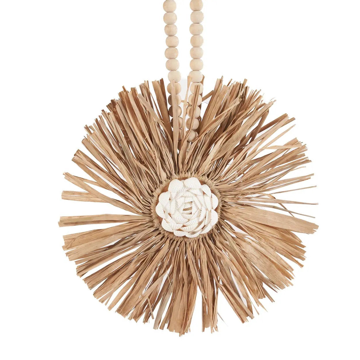The Raffia Fruit Tassel - Natural