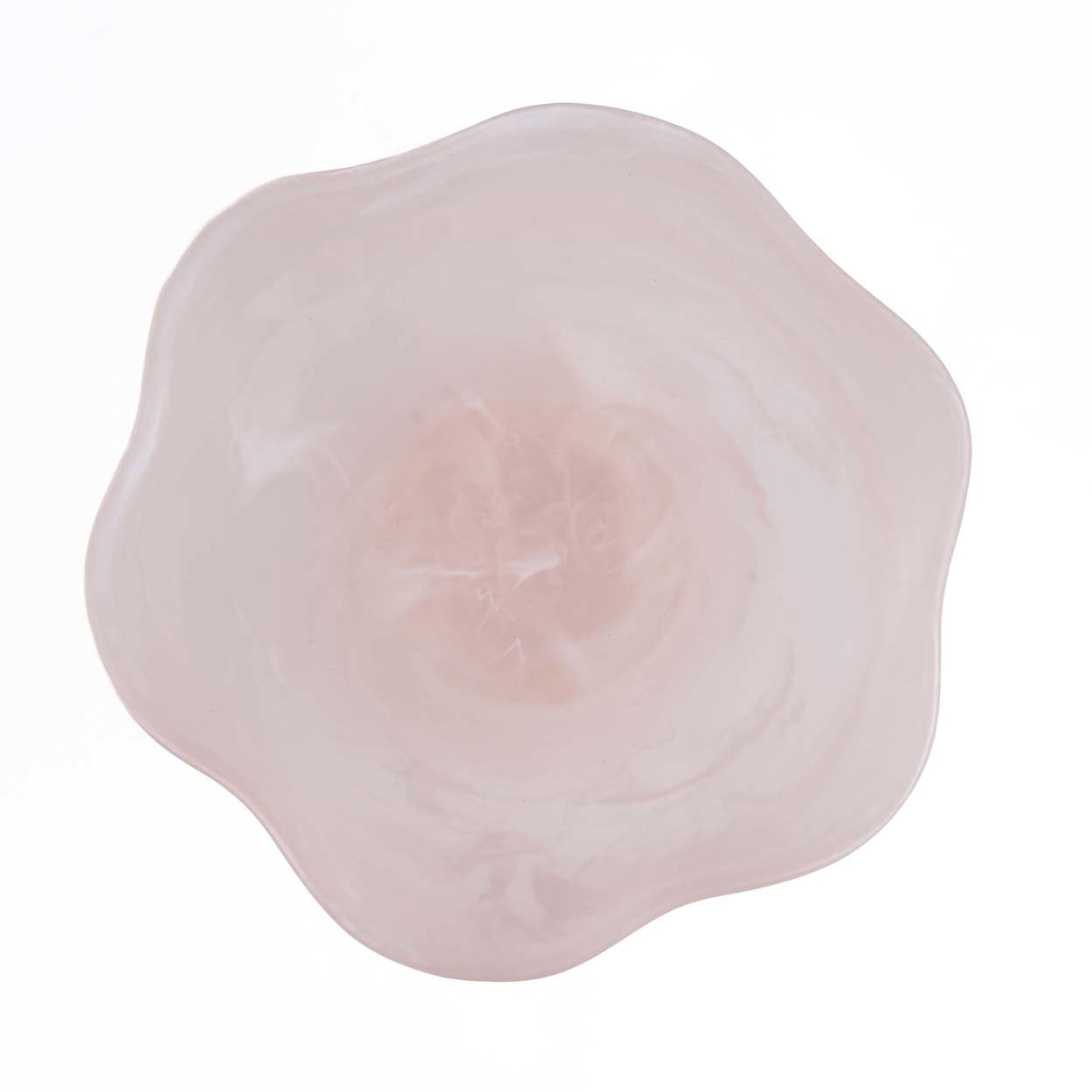 The Resin Organic Fruit Stand - Pink White