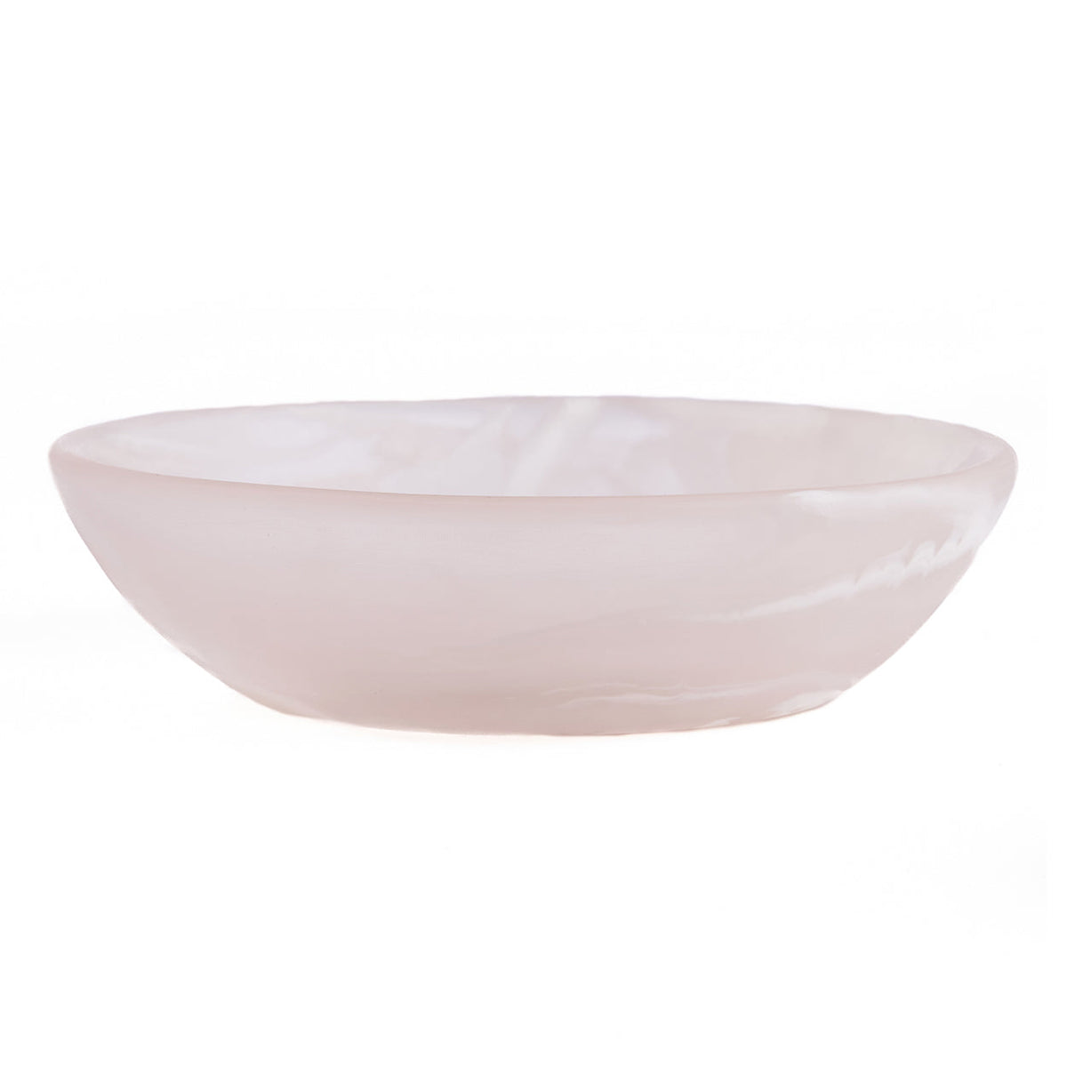 Organische schaal resin – roze wit, M