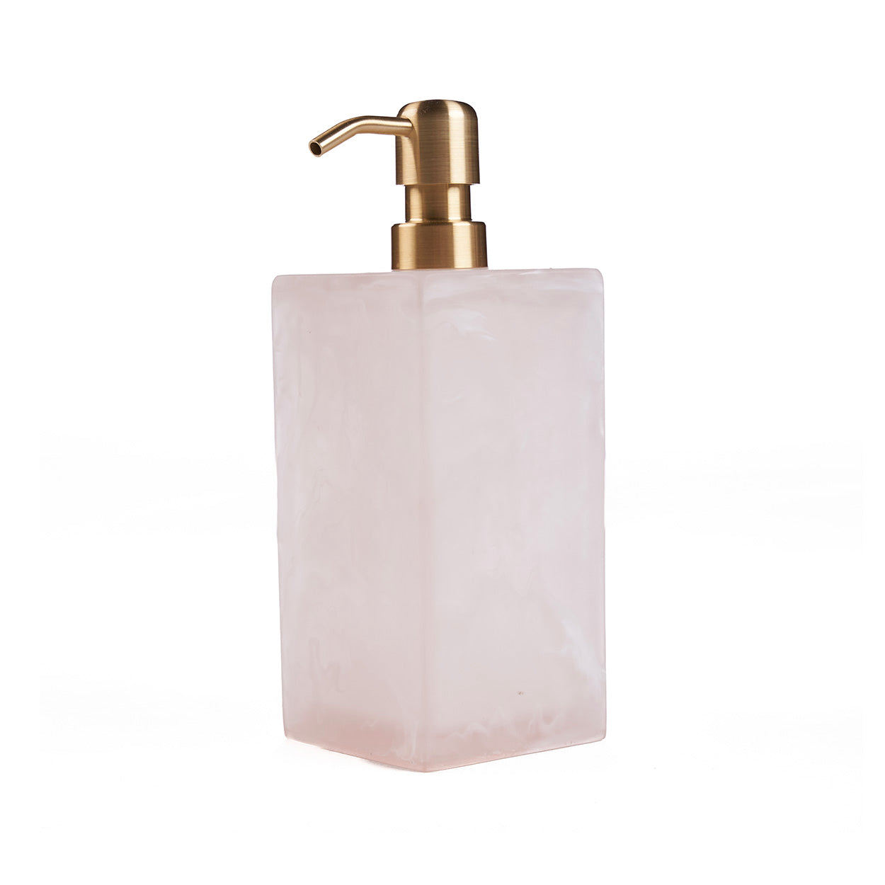 The Resin Soap Dispenser - Pink White