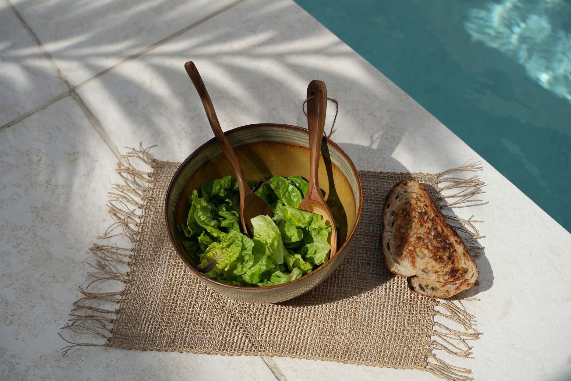 Placemat Isey – zeegras, naturel