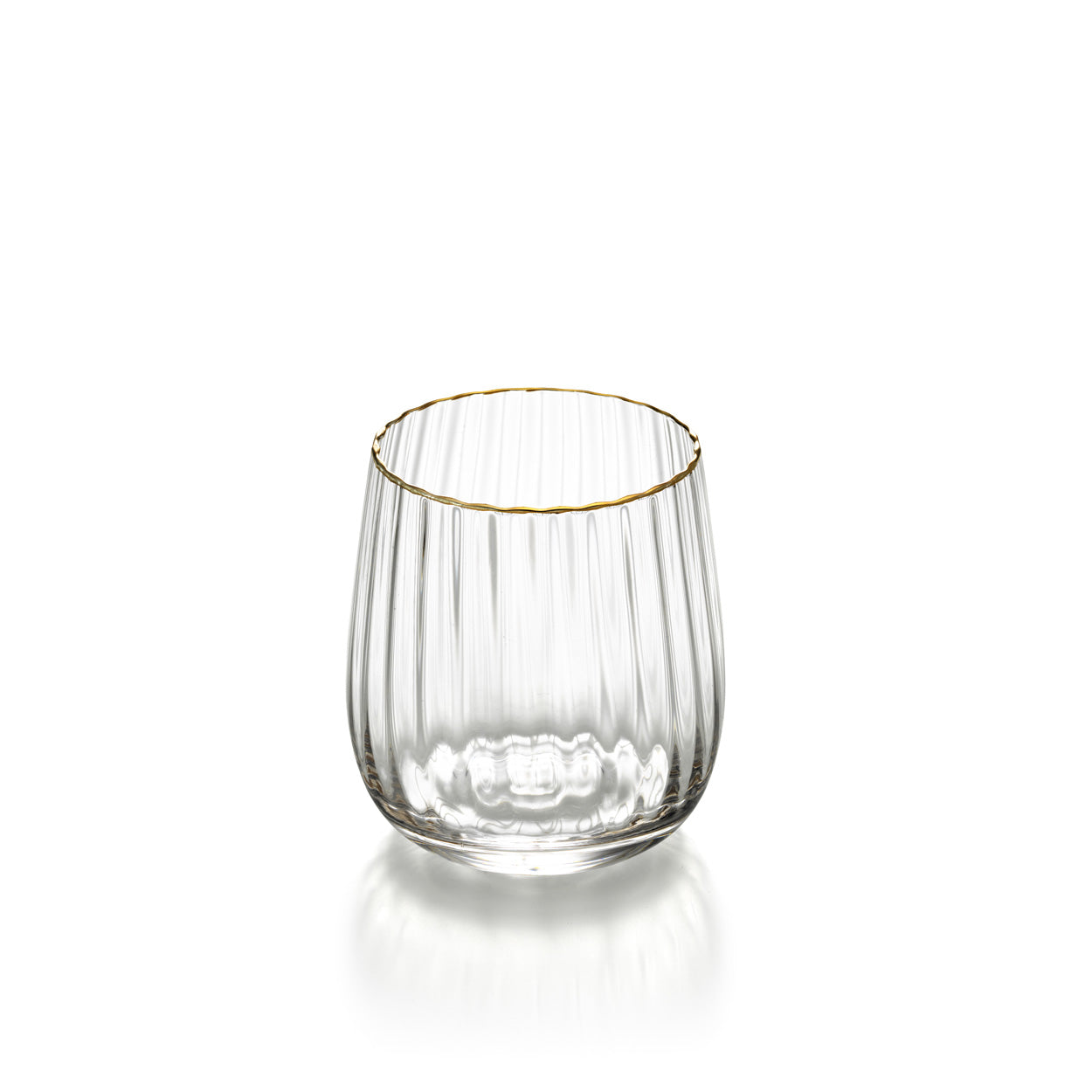 The Golden Rim Tumbler - Natural Gold