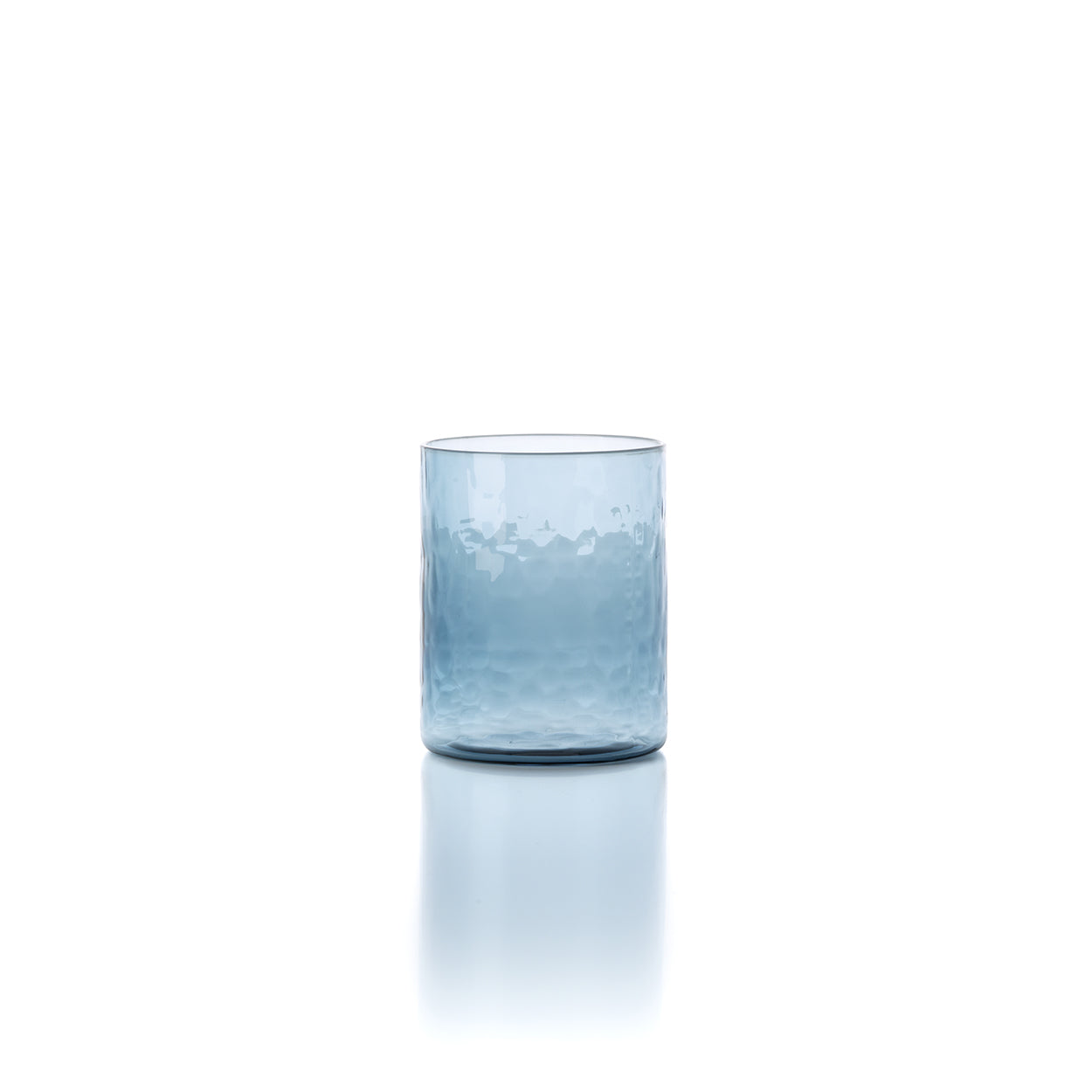 The Azure Hammered High Tumbler - Blue
