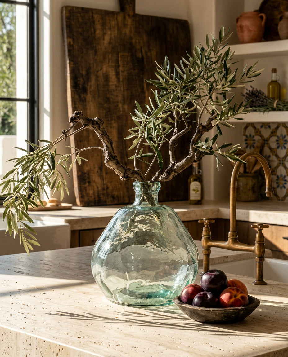 Die Bolai Vase - Blau