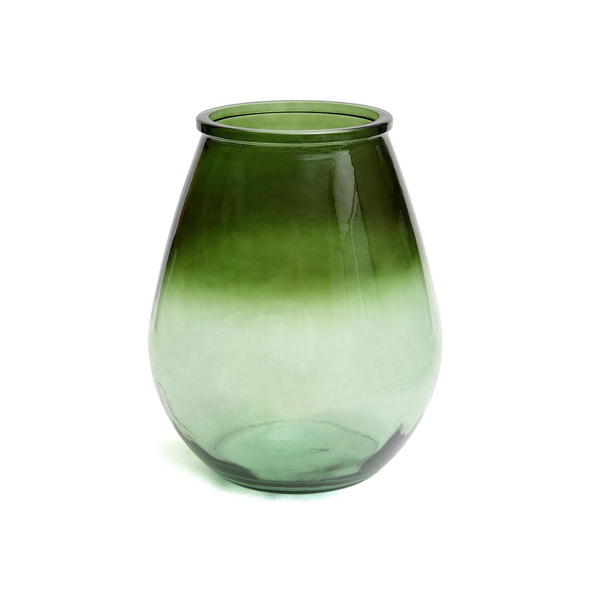 Vase Qiezi – grün, L