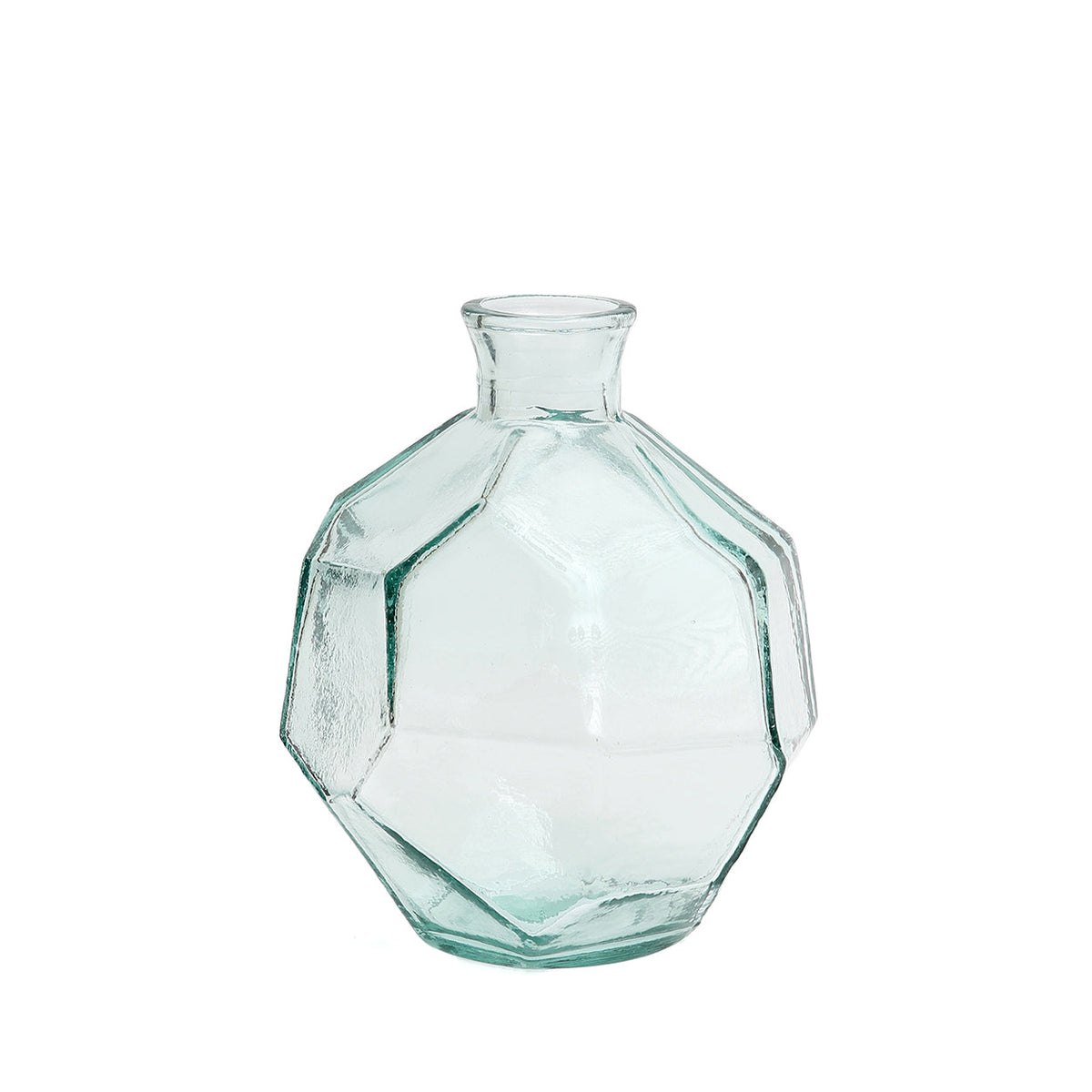 Vaas Round Origami – blauw