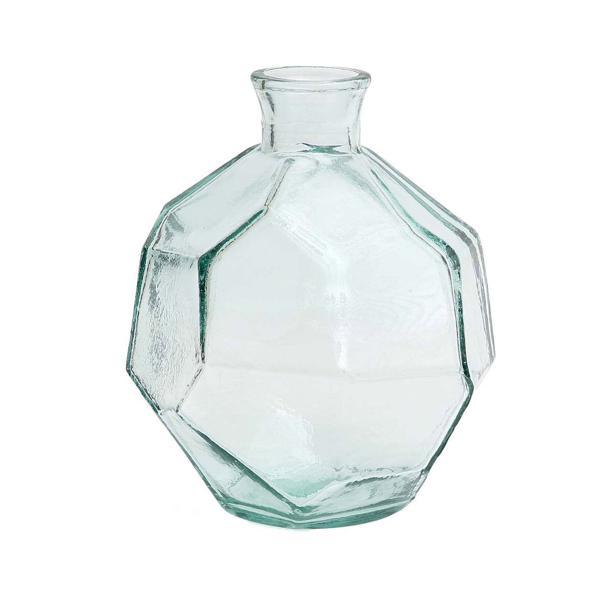 Wazon Round Origami – niebieski