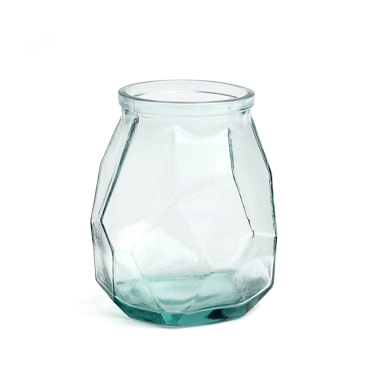 Vaas Wide Origami – blauw