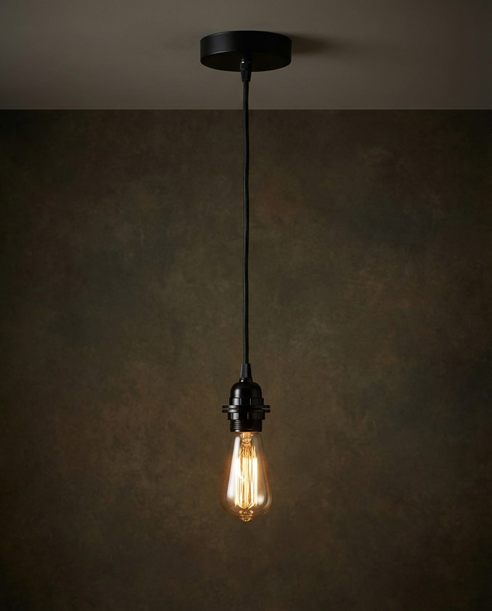 Deckenleuchten - Schwarz - 1 Fassung