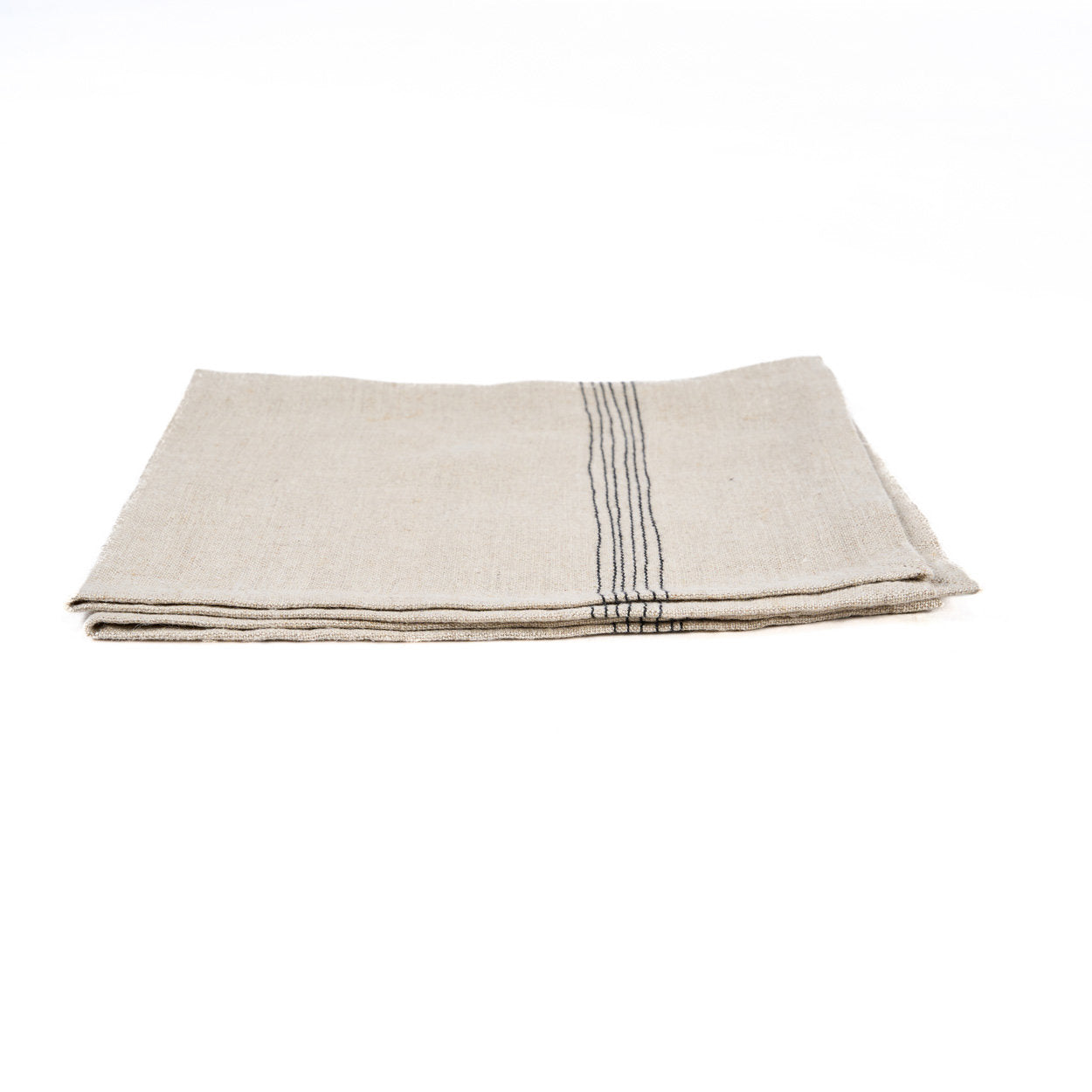 Het Lint Biscuit Napkin - Natural Black - 45x45