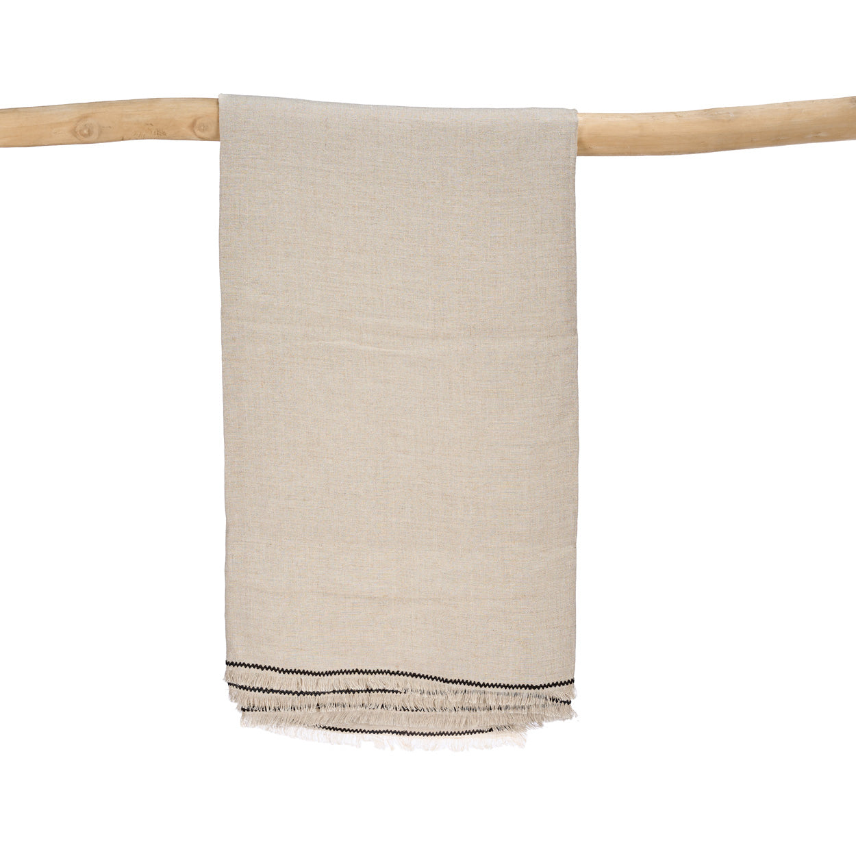 The Tuscany Tablecloth - Natural Black - 150x300