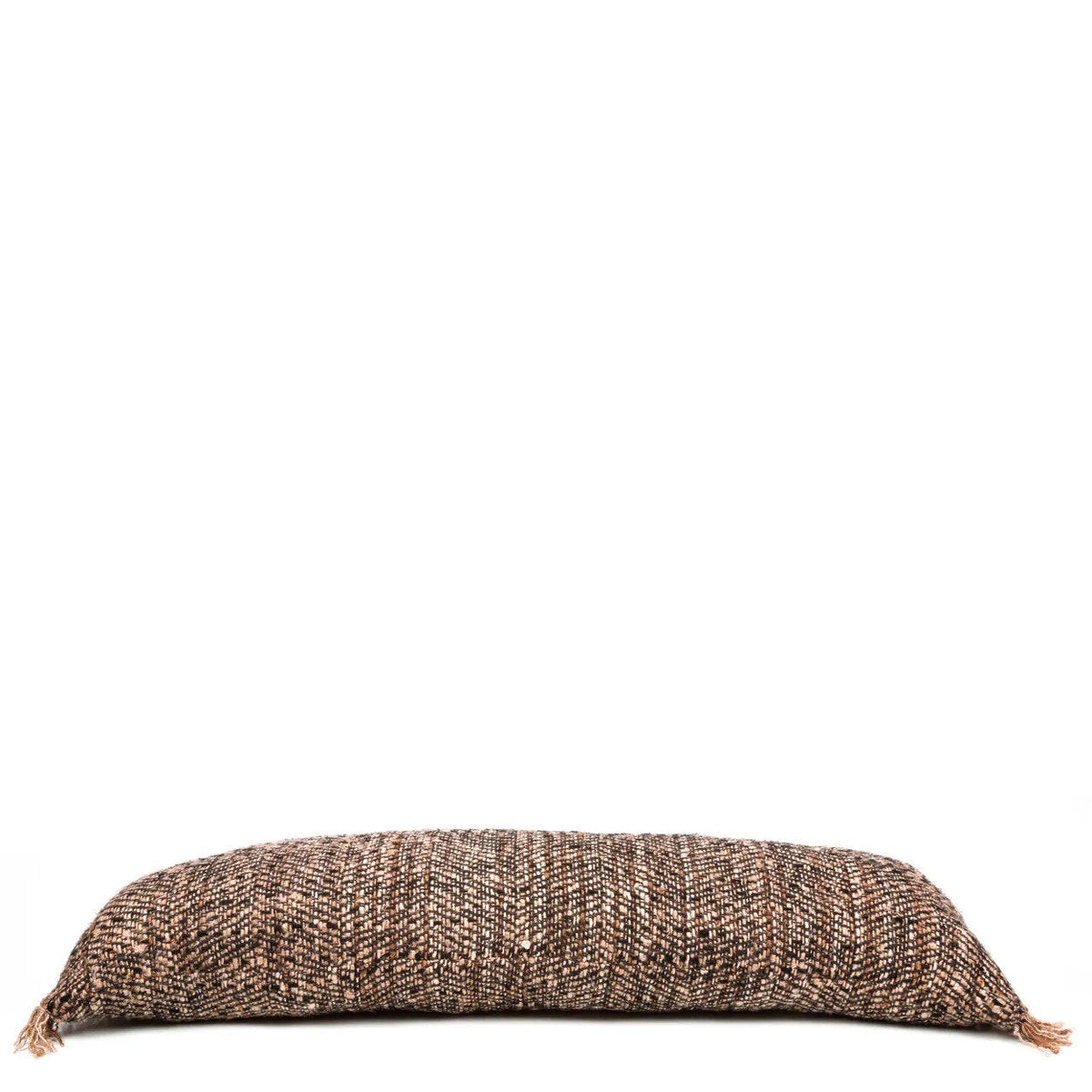 Kussenhoes Oh My Gee – katoen zwart/koper, 35x100