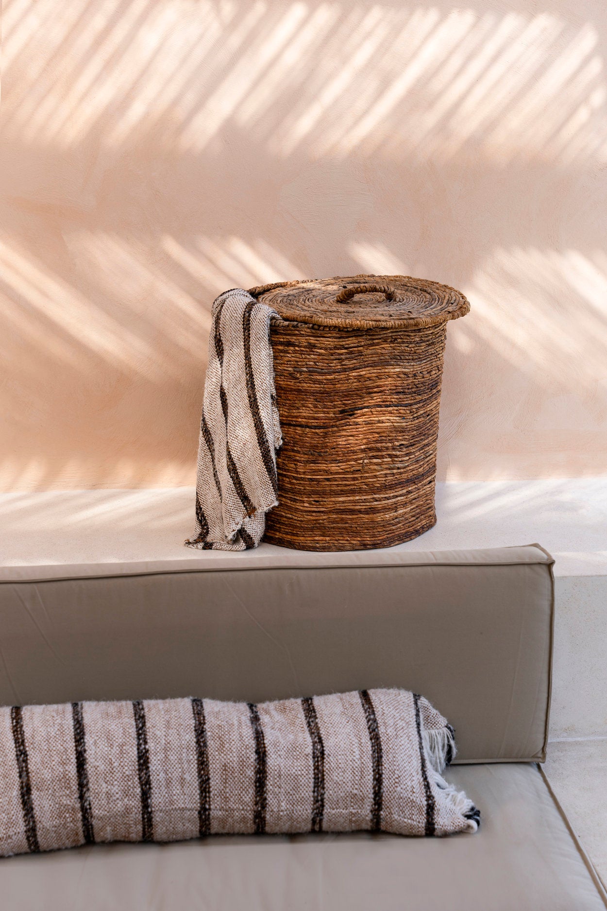 Der Oh My Gee Kissenbezug - Bohemian White - 35x100