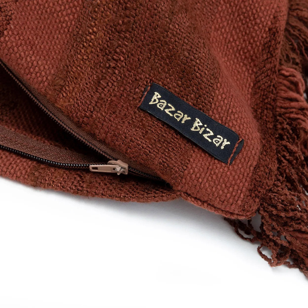 Oh My Gee Kissenbezug – Burgunderroter Samt – 35 x 100