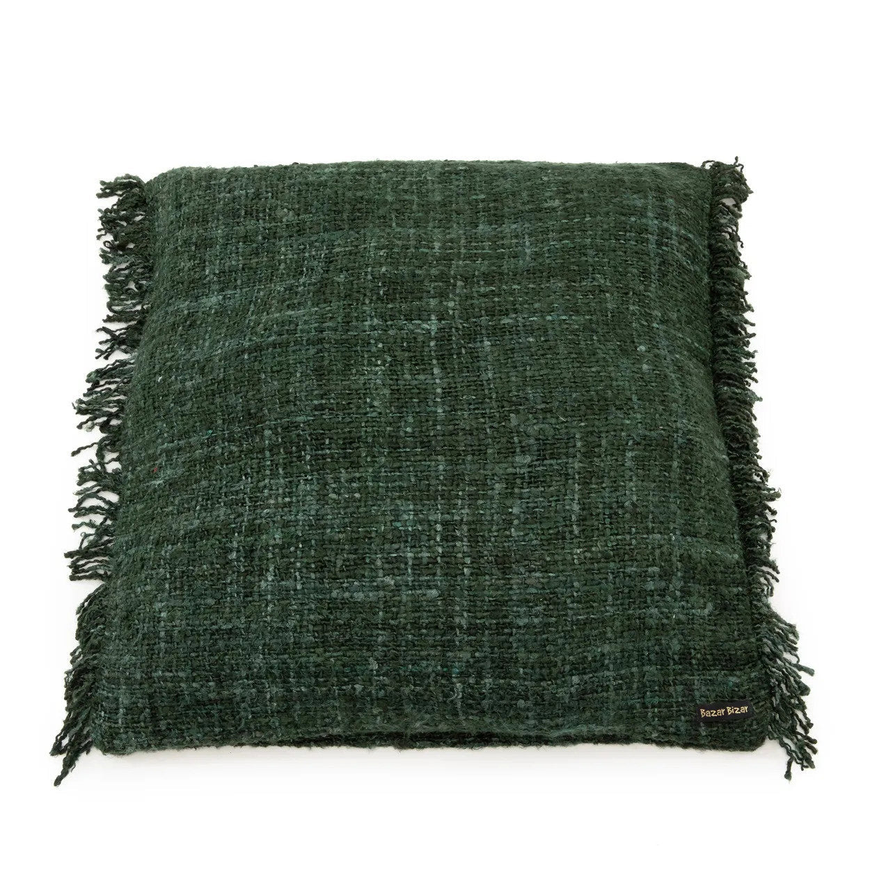 Kissenbezug „The Oh My Gee“ – Waldgrün – 60 x 60