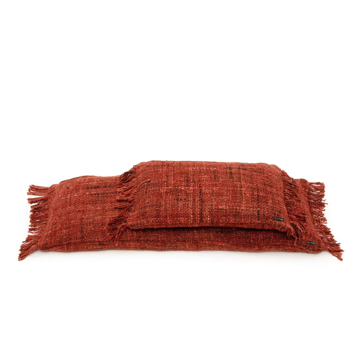 Kussenhoes Oh My Gee – kersenrood, 35x100