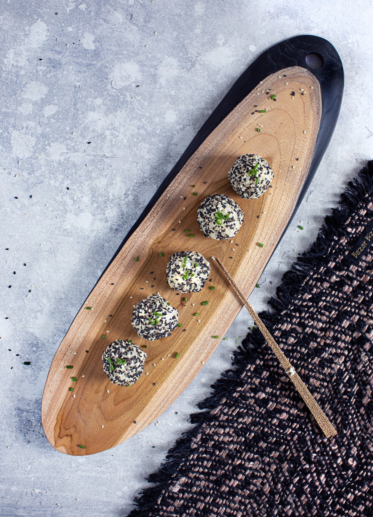 The Oh My Gee Placemat - Black Copper