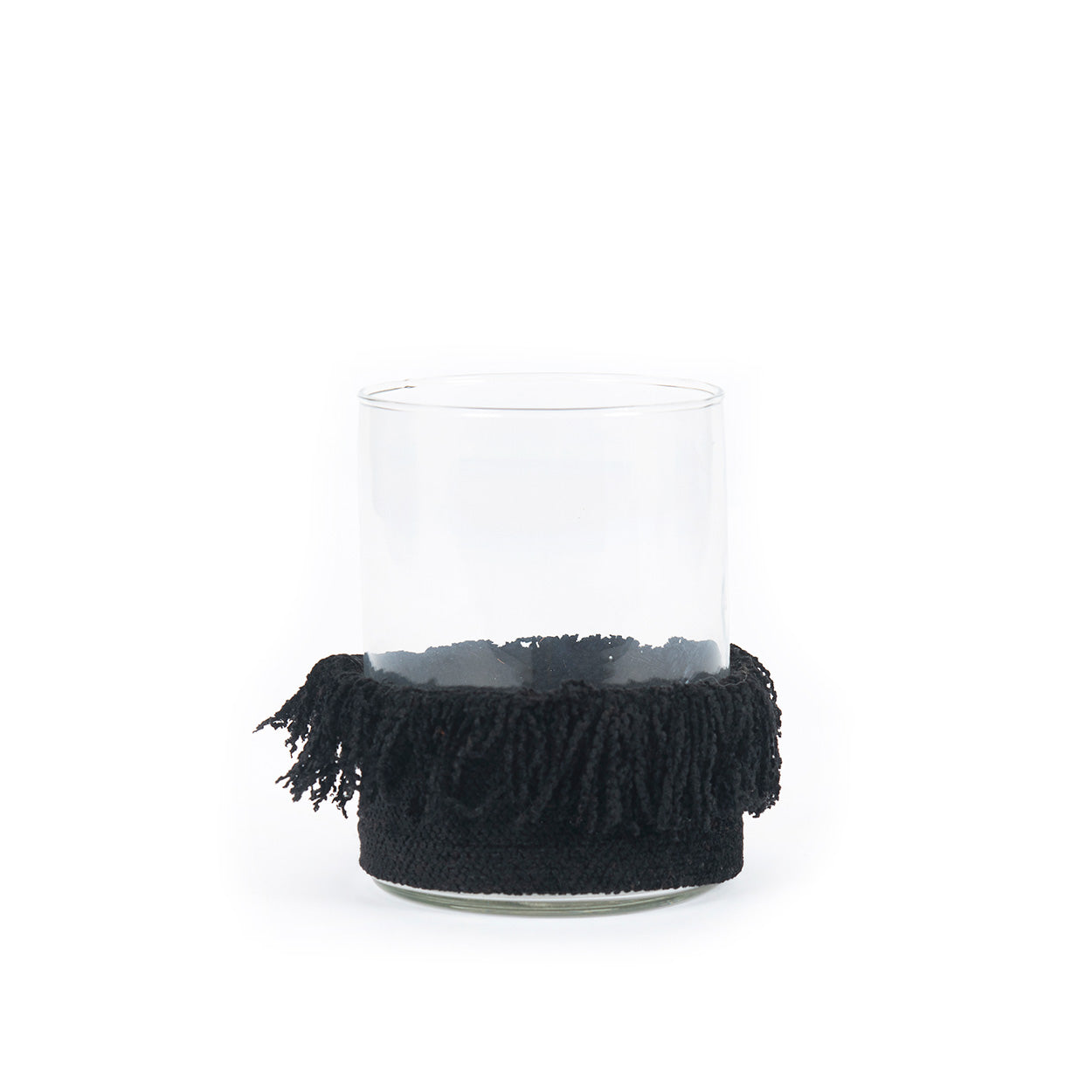The Oh My Gee Candle Holder - Black Velvet - L
