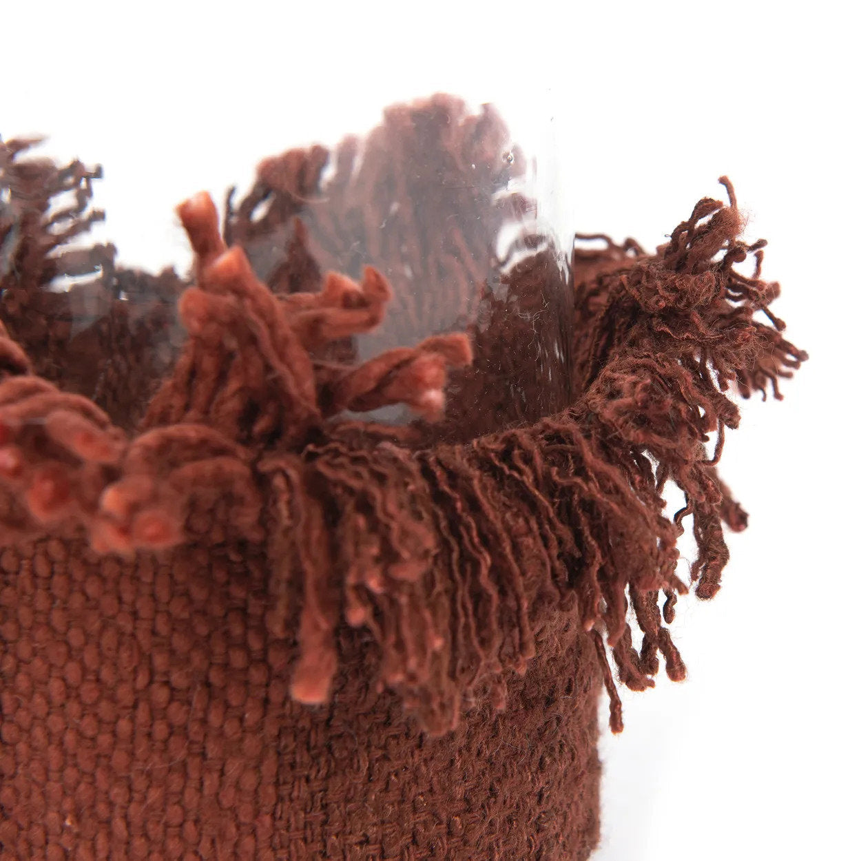 The Oh My Gee Candle Holder - BurgundyVelvet - S