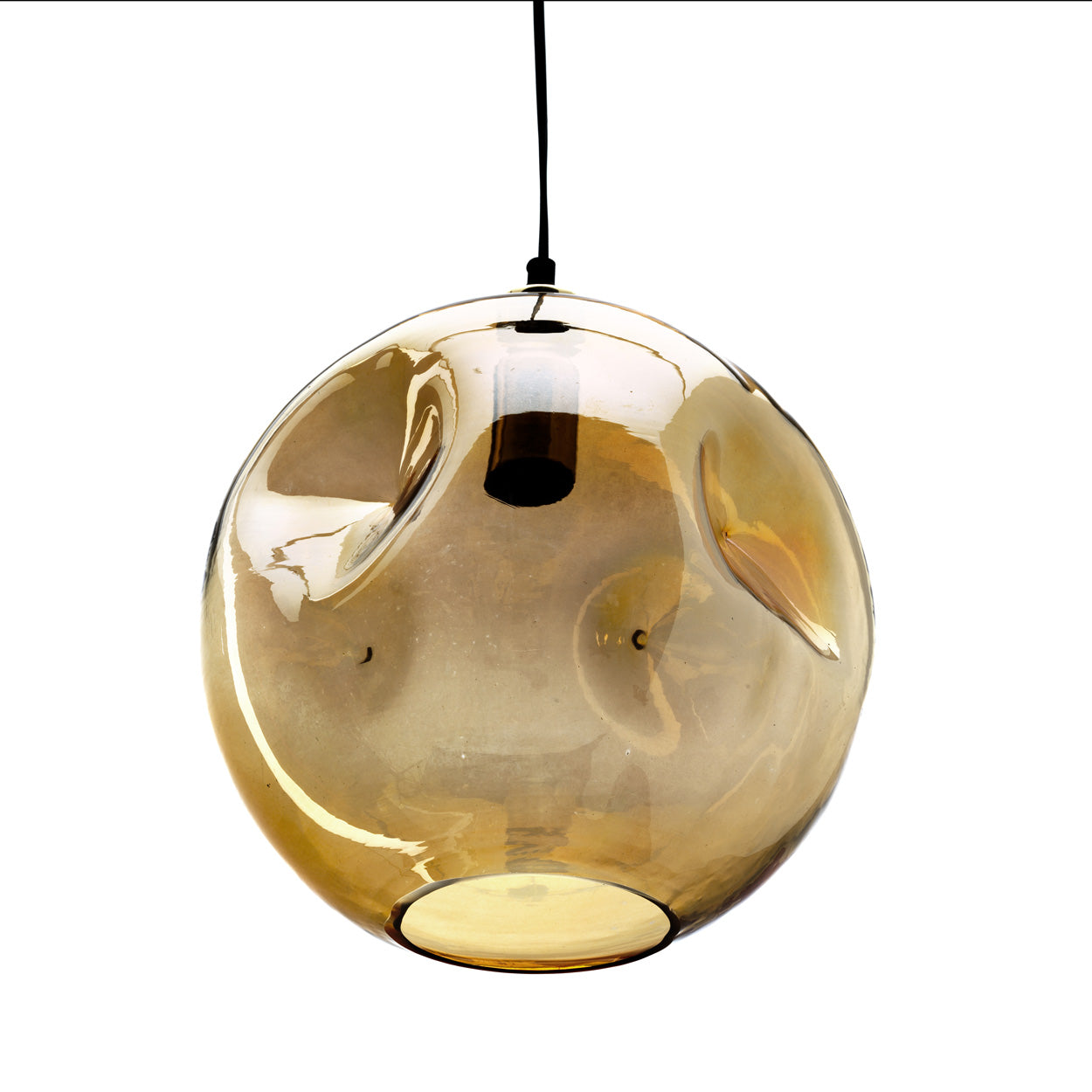 The Bubbella Pendant - Pale Gold