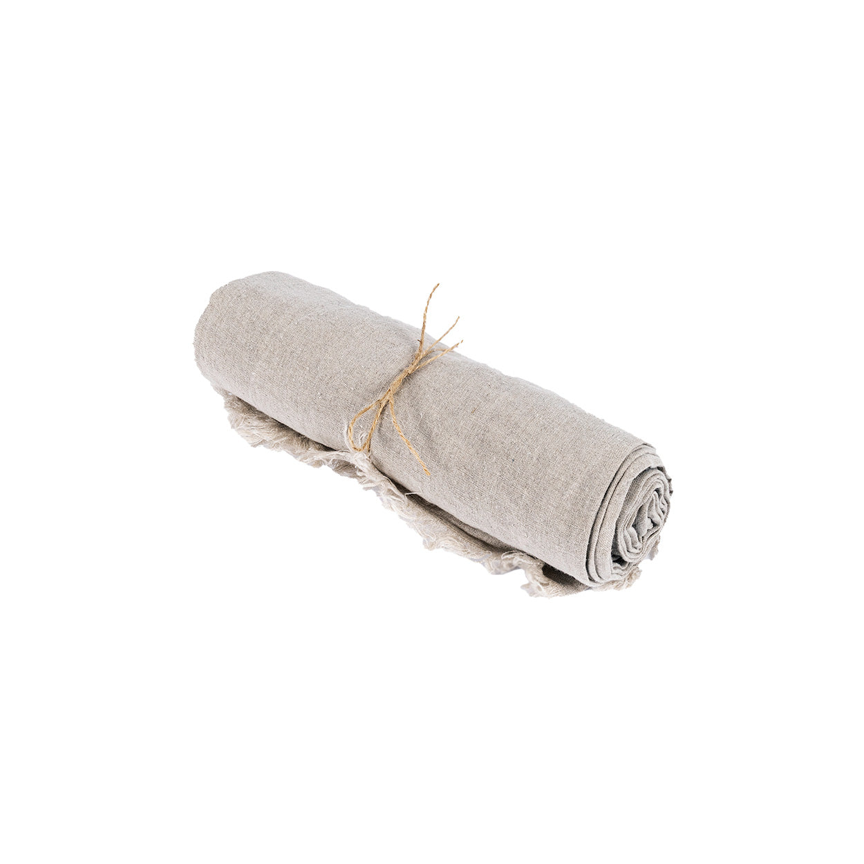 Die Leinentischdecke - Beige - 150x150
