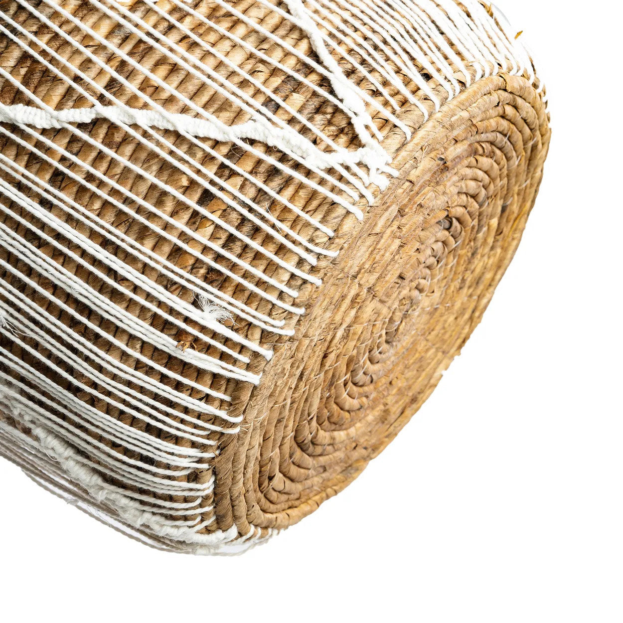 The Straight Stitched Macrame Basket - L