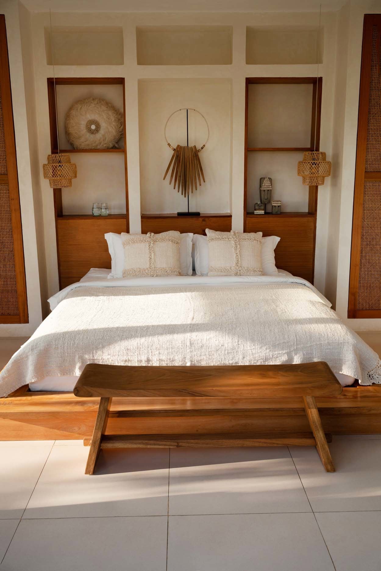 The Suar Bench - Natural - 120