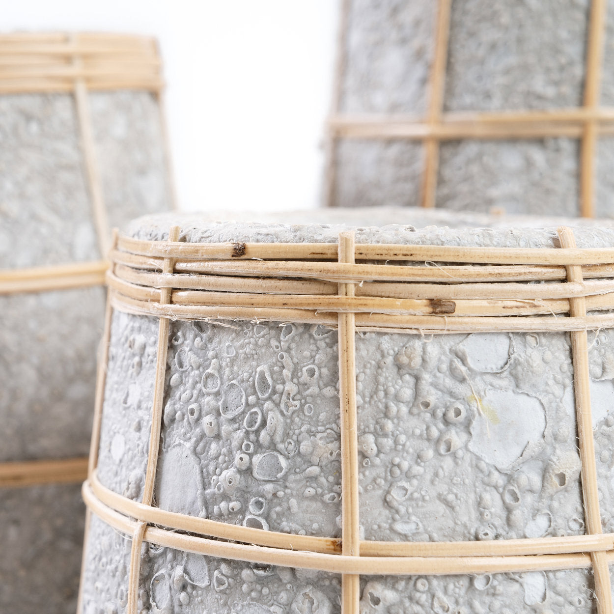 Die Cutie Vase - Beton Natur - S