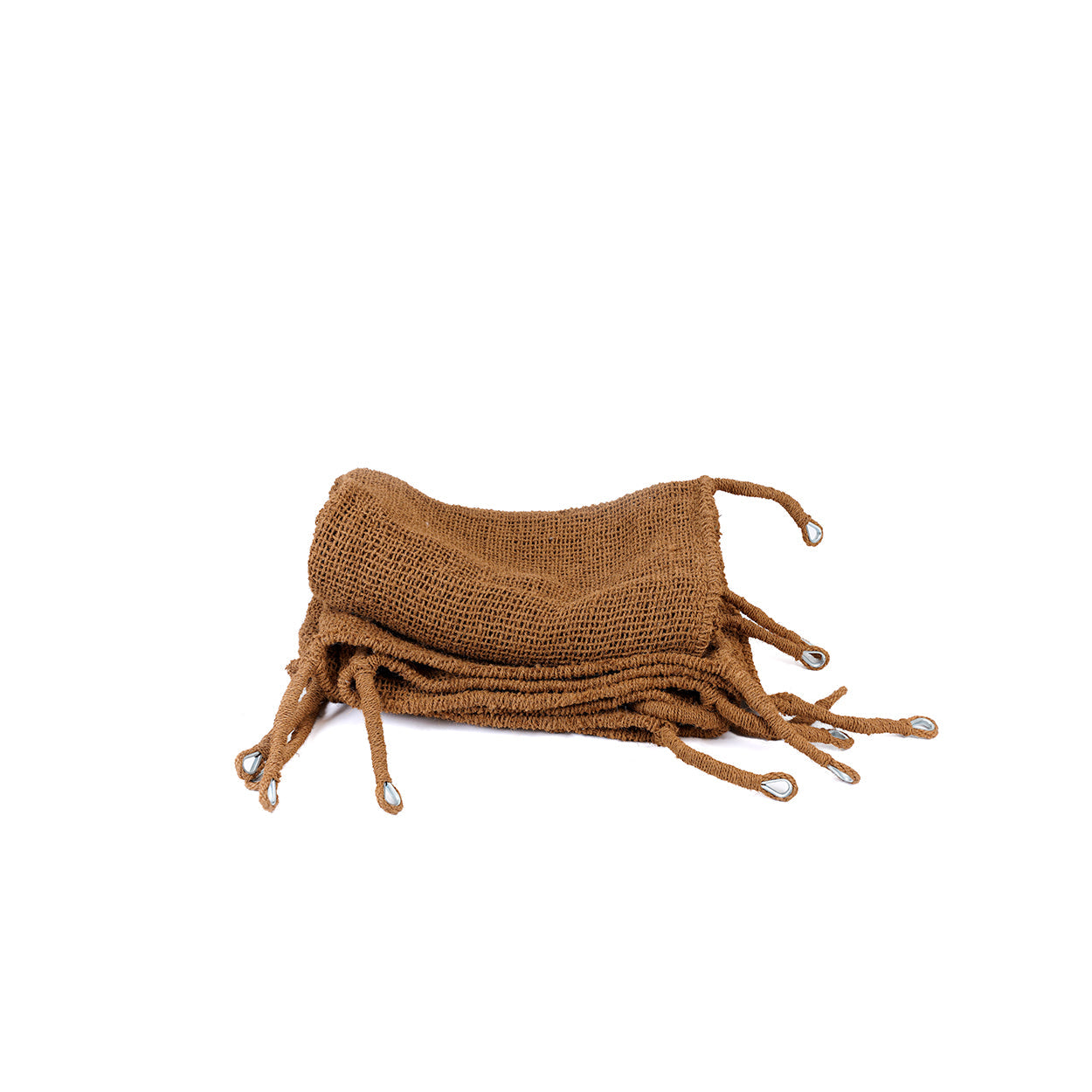 Schaduwdoek Coco – kokosvezel, naturel, driehoek 350x350 cm