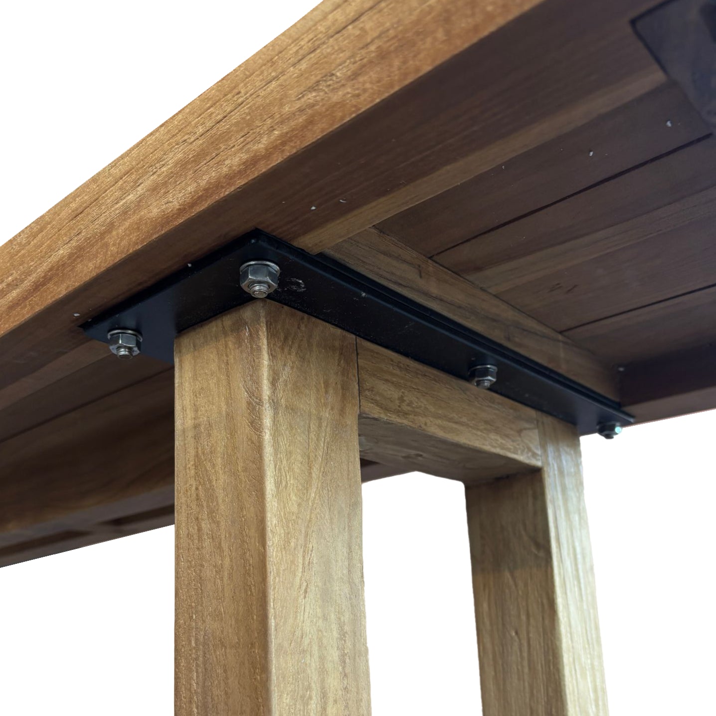 Bank mit quadratischen Beinen - Natur - 280