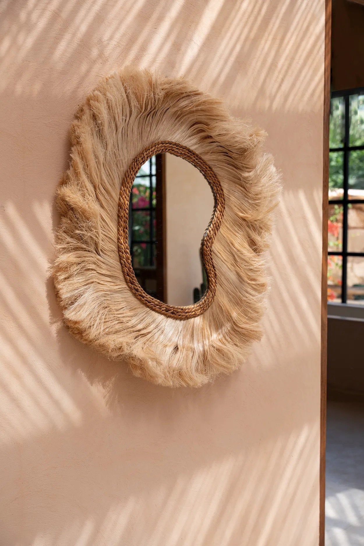 The La Principessa Mirror - Natural - L
