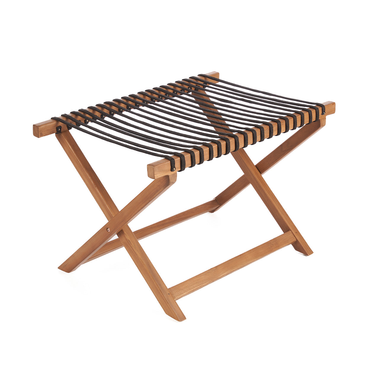 Bagagerek – teakhout, naturel, inklapbaar 55x80x50 cm