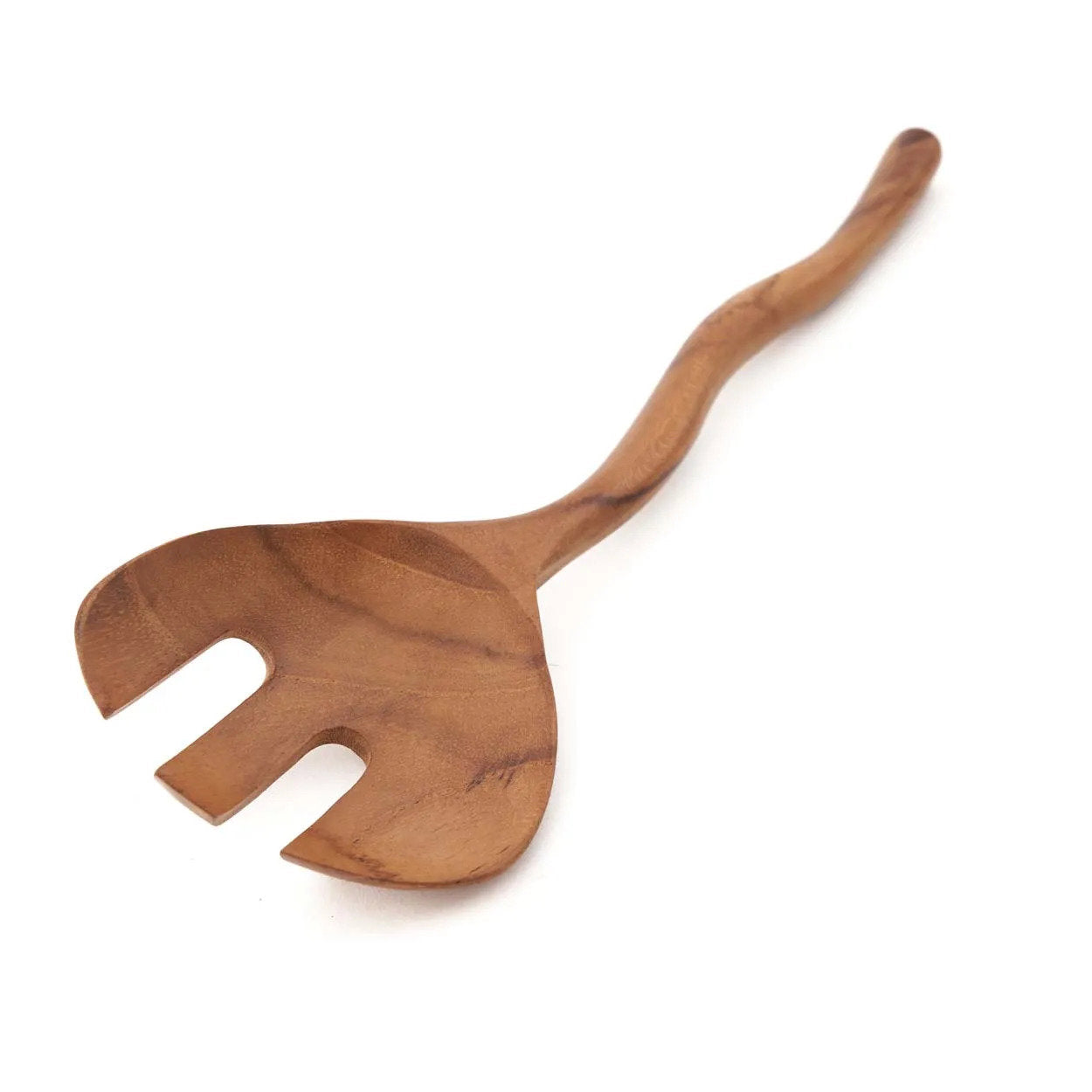 Slavork Twisted – teakhout, naturel, 27 cm