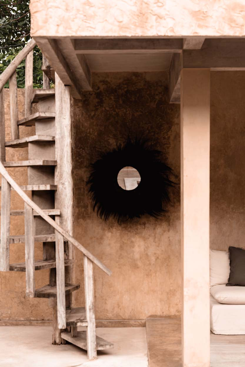 The Sunken Forest Mirror - Black