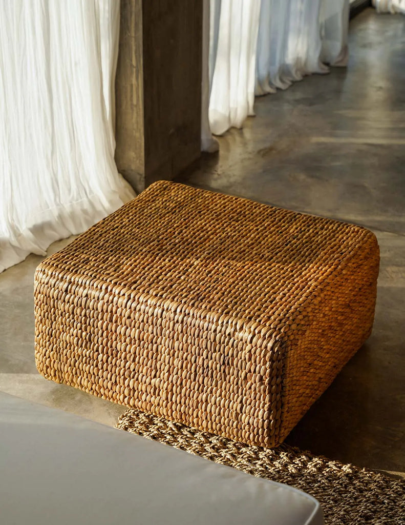 Der quadratische Hyazinthen-Pouf - Natur - M