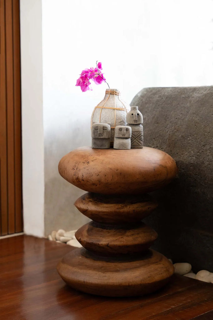 Die Whoopy Vase - Beton Natur - S